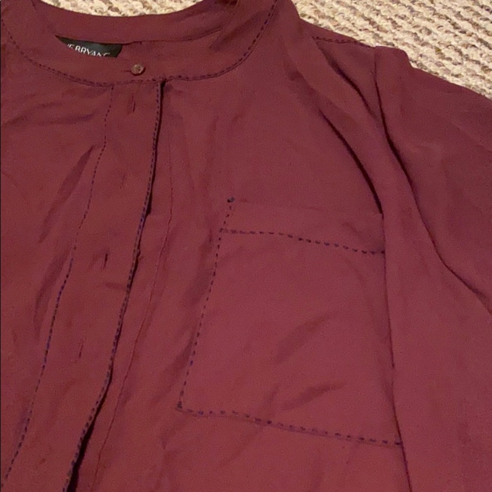 Maroon blouse - Picture 2 of 2